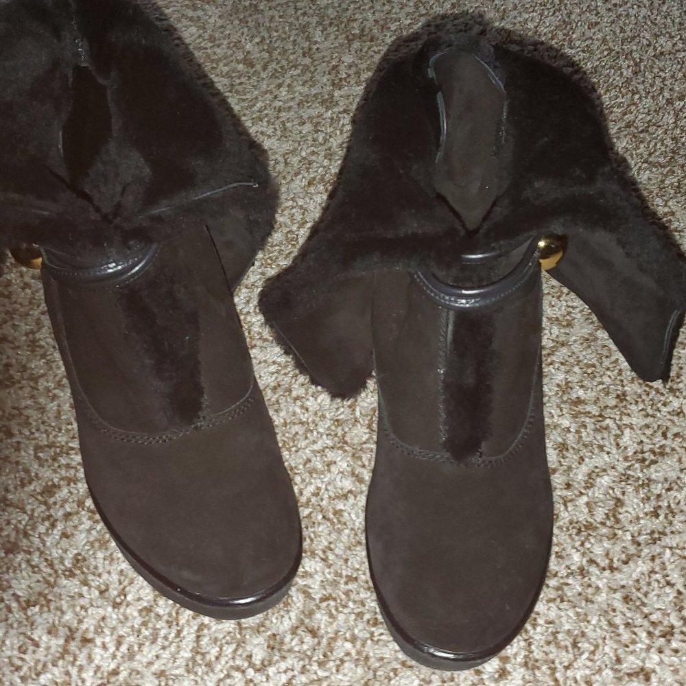 COACH BLACK BOOTS 6-1/2